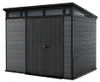 Plastový záhradný domček KETER Cortina 9x7 sivý 275 x 216 Náhľad obrázku produktu 7