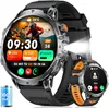 Herren Militär-Smartwatch mit 1,85" HD Display, 1000mAh, Produktbild-Vorschau 1