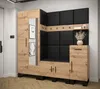 Garderobe ARTIN Set 13 mit gepolsterten Paneelen Industrial Produktbild-Vorschau 2