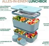 Umami Brotdose Bento-Lunchbox, verschachtelbar, mit Produktbild-Vorschau 5