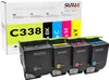 Toshiba T-FC338E kompatible Toner 4er Set - e-STUDIO 338CP Produktbild-Vorschau 1