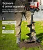 NEMAXX® B80 Testa Trivella Ø80 mm 800 mm acciaio, punta Anteprima dell’immagine prodotto 5