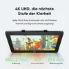 A digital drawing tablet displaying artwork, with text and specifications below. Podgląd zdjęcia produktu
