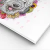 Bild auf Leinwand - Leinwandbild - Hund Blumen Kinder Produktbild-Vorschau 5