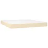 The Living Store Boxspringbett mit Matratze Creme 180x200 Produktbild-Vorschau 5