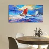 Coloray Acrylbild 100x50  Wandbild Acrylbilder Segeln Produktbild-Vorschau 3