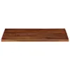 Tischplatte 120x70x2,5 cm Rechteckig Altholz Massiv Produktbild-Vorschau 3