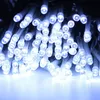 A close-up view of a string of white LED lights. Anteprima dell’immagine prodotto