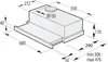 Gorenje TH62E4X Kaminhaube, 450 m³/h, Abluft/Umluft, D, A, Produktbild-Vorschau 7