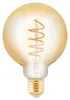 LED žiarovka - jantárová - sklo - E27 - stmievateľná Náhľad obrázku produktu 1