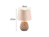 A table lamp with dimensions indicated by measurement lines. Anteprima dell’immagine prodotto