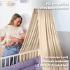 Drap bébé en mousseline 70x140 cm Lilas - Drap-housse, 100% Voir les images du produit 6