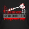 Spreadshirt 40. Geburtstag | Darts Design | Double 20 Produktbild-Vorschau 2