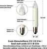 Ersatzkerzen 23V 3W, 10Stk Kleinschaftkerzen E10, 10 Produktbild-Vorschau 3