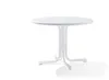 Tisch 136/W 100 cm weiß Gestell aus Stahl in weiß, Produktbild-Vorschau 9