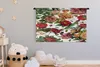 MuchoWow® Wandteppich Wandbehang Blumen - Orange - Rot - Produktbild-Vorschau 3