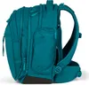 A side view of a teal backpack against a white background. Podgląd zdjęcia produktu