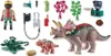 PLAYMOBIL Dinos Triceratops mit Jungtier, Aktion/Abenteuer, Produktbild-Vorschau 5