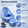 BBL Recovery Chair aufblasbar mit Fußhocker & Armlehnen, Produktbild-Vorschau 5