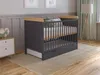 Babybett Beistellbett 120x60 cm mit Schublade & Matratze - Produktbild-Vorschau 1