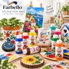 FARBELLO Acrylfarben Set 12 x 120 ml – Hochpigmentiert, Produktbild-Vorschau 8