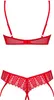 Obsessive - Set aperto Ingridia 2 pezzi - Rosso Anteprima dell’immagine prodotto 4
