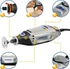 Diagram showing features of a Dremel 3000 rotary tool. Produktbild-Vorschau