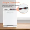 Ohřívač ručníků, objem 5 litrů, příkon 180 W, kompaktní Náhled obrázku produktu 3