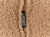 BELIANI Puf okrągły jasny brąz materiał boucle ø 60 x 27 cm Podgląd zdjęcia produktu 5