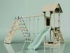 OutdoorToys Spielturm Kiruna aus Holz in Grün Produktbild-Vorschau 1