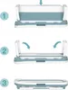 Faltbare Silikonbadewanne Blau Tragbares Bad Home SPA 152cm Produktbild-Vorschau 15