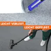 Rasenteppich 133 x 700 cm Grau mit Noppen Kunstrasen Produktbild-Vorschau 8