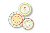 Set di stoviglie Excelsa 18 pezzi in porcellana colorata Anteprima dell’immagine prodotto 3