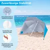 COSTWAY, ombrellone da spiaggia, diametro 175 cm, per 2-3 Anteprima dell’immagine prodotto 6