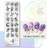 Nagelstempelplatte für Nailart BLUMEN Produktbild-Vorschau 7