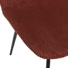 Chaise Cotele Scott Terracotta - Lot De 4 Voir les images du produit 6