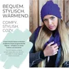 styleBREAKER warme Feinstrick Beanie Mütze mit Zopfmuster Produktbild-Vorschau 7