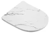sanicomfort WC-Sitz Nakia in Marmor-Optik, Duroplast Produktbild-Vorschau 1