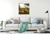 MuchoWow® Textilposter Schottisches Hochlandrind - Sonne - Produktbild-Vorschau 3