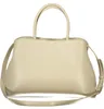Elegante Damenhandtasche Beige mit Schultergurt und Produktbild-Vorschau 2