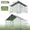 Hühnerstall 3x2x2m Hühnerhaus Kleintierstall Freilaufgehege Produktbild-Vorschau 5