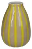Kersten Vase STRIPES gelb | Ø12x18cm Produktbild-Vorschau 1