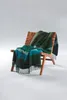 Biederlack Plaid / Decke 130 x 190cm Mohair Look Emerald Produktbild-Vorschau 3