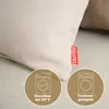 Blumtal 2er Set Kissenbezug 40x60 cm Chenille - Kuscheliges Produktbild-Vorschau 4