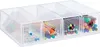 Relaxdays Schubladenbox Kunststoff, HxBxT: 6 x 25 x 17,5 Produktbild-Vorschau 1