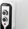A close-up shot of the control panel and side of a white oil radiator. Anteprima dell’immagine prodotto