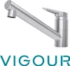 VIGOUR clivia V2 Einhand-Spültischarmatur, verchromt Produktbild-Vorschau 1