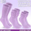 BRUBAKER Slouch Socken - Damen Schoppersocken für Fitness, Produktbild-Vorschau 2