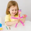 Smyslová žirafa pop tube natahovací trubka s přísavkami Náhled obrázku produktu 8