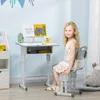 HOMCOM Schreibtisch- und Stuhl-Set für Kinder von 6–12 Produktbild-Vorschau 2